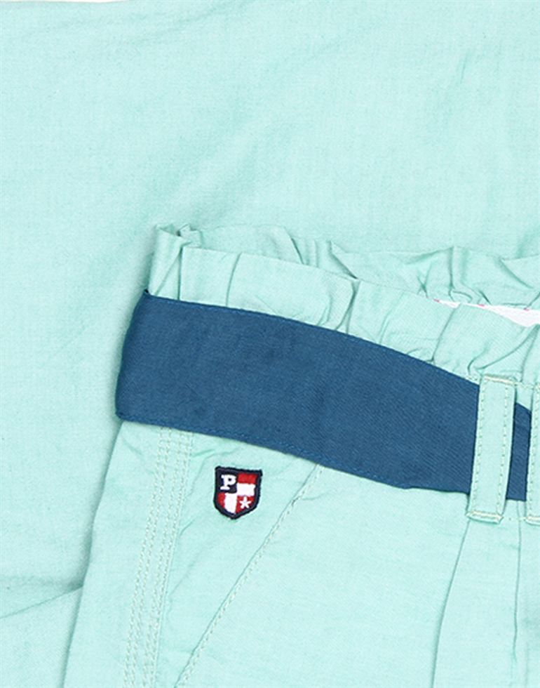 U.S. Polo Assn. Casual Solid Girls Shorts